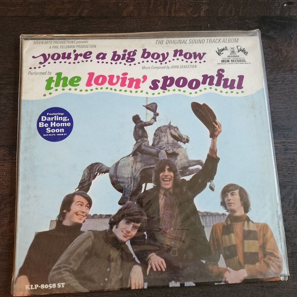 You're A Big Boy Now Soundtrack Vinyl LP The Lovin' Spoonful Kama Sutra KLP-8058